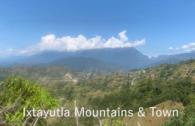 Ixtayutla Mountains & Town